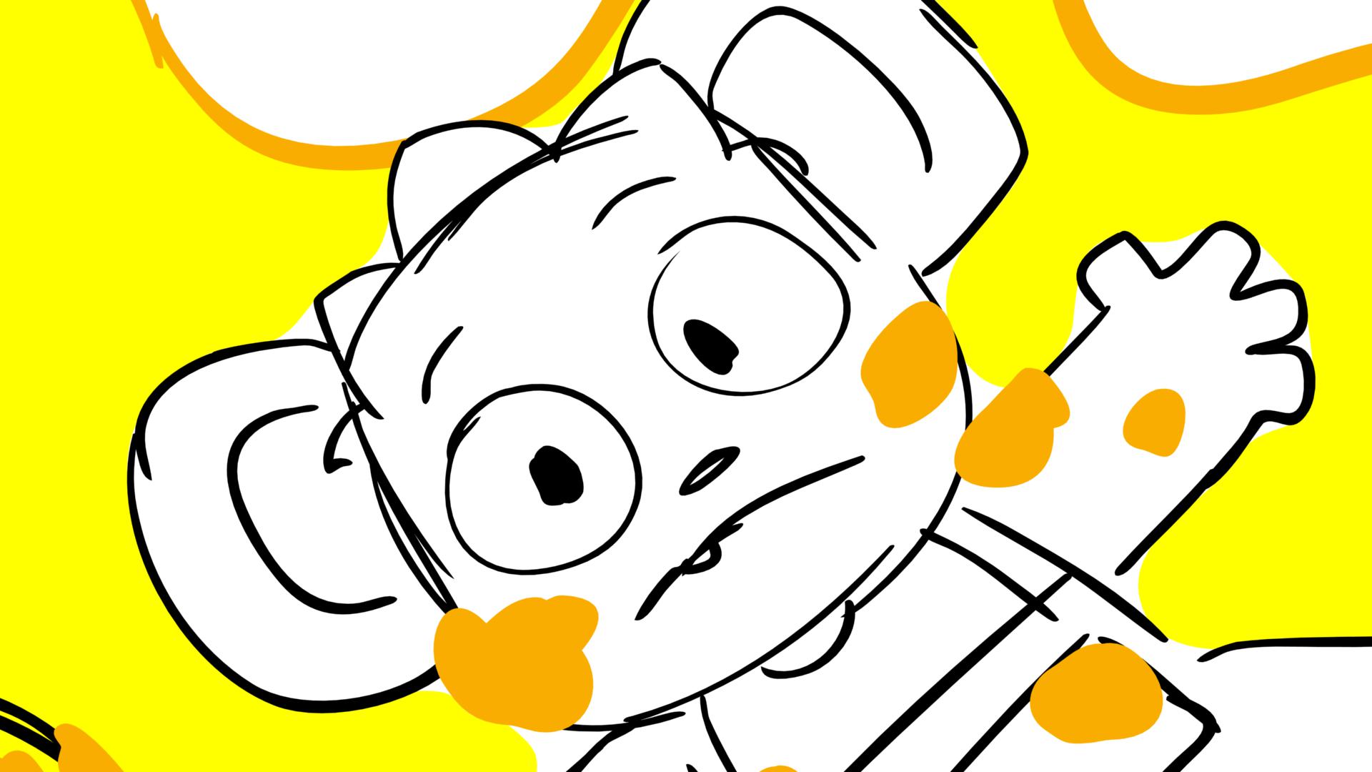 Fun with Nubs — Ep. 112, lámina 134, storyboard by Melissa Ballesteros